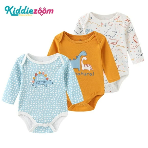 LNGOOR Body à Manches Longues pour Bébé Garçon Fille Printemps Automne 100 % Coton Doux Vêtements pour Bébé