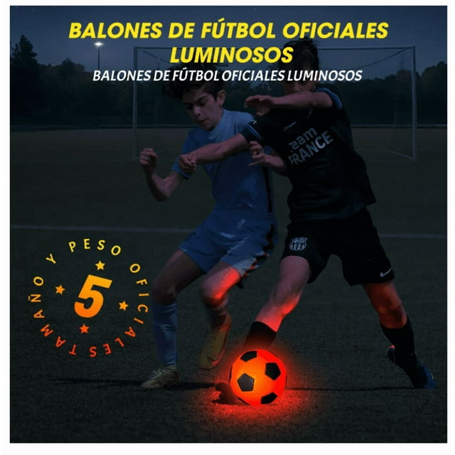 Xtellar Balon Futbol Imponchable Pelota Luminoso Regalo Juguete Nino