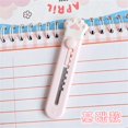 thumbnail image 1 of Hello Kitty-cuchillo plegable de cerámica para fruta Sanrio, Mini exquisito cuchillo de viaje para el hogar, pelador de alimentos, Kawaii, 1 of 4