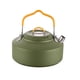 thumbnail image 3 of Tetera para acampar al aire libre de 1 litro con pico corto, resistente y duradera. Verde, 3 of 8