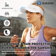 thumbnail image 2 of Visera solar Sukeen Sports ligera, plegable y refrescante, blanca, 2 of 6