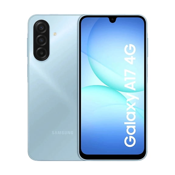Smartphone Samsung Galaxy A17 4G Ligth Blue 128GB , 6GB RAM Dual SIM Desbloqueado