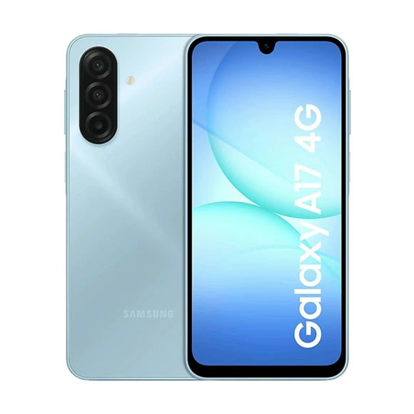 Smartphone Samsung Galaxy A17 4G Ligth Blue 128GB , 6GB RAM Dual SIM Desbloqueado