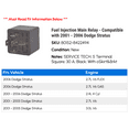 thumbnail image 2 of Fuel Injection Main Relay - Compatible with 2001 - 2006 Dodge Stratus 2002 2003 2004 2005, 2 of 2