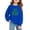 Blue, variant on Otqutp Kids Crewneck Sweatshirt Girls Thin Pullover Sweatshirts St Patricks Day Casual Long Sleeved Shirt Teens Shamrock Print Tops