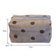 thumbnail image 4 of Bolso De Cosméticos Neceser de pana con lunares Neceser vintage para adolescentes (Gris Dot L) Ndcxsfigh Para Estrenar, 4 of 9