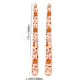 thumbnail image 3 of Uuiauoio 2 Pcs Fall Candles Halloween Decorative Candles Autumn Holiday Candlesticks for Dinner Table Home Fall Thanksgiving Party Decor, Soy Wax Printed Stick Candles, 3 of 6