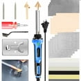 thumbnail image 2 of Aumotop Electric welding station,Welder Iron 3-speed Station Heat Tool Iron 3-speed Temperature Kit 2-in-1 Rework Station HeatWelder 100wKit IronRework Kit Iron With, 2 of 6