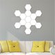 thumbnail image 5 of Luz colorida de pared hexagonal con control remoto de 10 piezas, luces sensibles al tacto modulares con alimentación USB, luz nocturna LED de ensamblaje de geometría creativa, 5 of 5