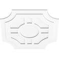 thumbnail image 2 of Ekena Millwork CMP36HS 36 in. OD x 12 in. Carré Haus Architectural Grade PVC Contemporain Plafond Médaillon, 2 of 4