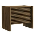 thumbnail image 5 of Emric Wave Nightstand in Walnut, 5 of 9