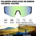 thumbnail image 2 of Gafas de sol deportivas STORYCOAST Polarized UV400 Black-Gold, 2 of 7