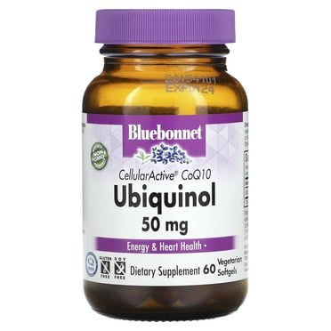 Bluebonnet Ubiquinol Cellularactive Coq10 50 Mg  - 60 Softgels