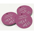 thumbnail image 3 of Inkdotpot Silver Foil Paper Hang Tags Thank You From The New Wedding Favor Tags 100 Pieces, 3 of 6