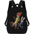 thumbnail image 1 of Zutopia Backpack Large Capacity Portable Anime Cute Lightweight Bookbag Outdoor Travel Backpack, 1 of 8