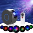 thumbnail image 1 of ZOELNIC Remote Rotating Led Projector Light Starry Sky Ocean Wave Star Galaxy Night Lamp Home, 1 of 8