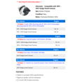 thumbnail image 2 of Alternator - Compatible with 2001 - 2007 Dodge Grand Caravan 2002 2003 2004 2005 2006, 2 of 2