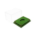 thumbnail image 5 of Deluxe Clear Acrylic Rugby Ball Display Case with Red Risers and Turf Base (A004-CRRTB), 5 of 5