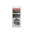 thumbnail image 3 of Hardline Products Series 400 Factory Matched 3-Inch Boat & PWC Registration Number Kit - White/Black, 3 of 3