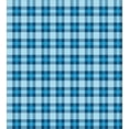 thumbnail image 3 of Checkered Duvet Cover Set, Intersecting Stripes and Squares Picnic Themed Tile Pattern in Blue Colors, Decorative 3 Piece Bedding Set with 2 Pillow Shams, Calking Size, Blue Pale Blue, by Ambesonne, 3 of 3