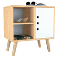 thumbnail image 1 of Mueble para recamara MORU Búro Kygo Minimalista Blanco 52 cm Altura x 50 cm Ancho x 35 cm Fondo, 1 of 9