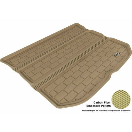 3D MAXpider 2011-2014 Scion tC All Weather Cargo Liner in Tan with Carbon Fiber