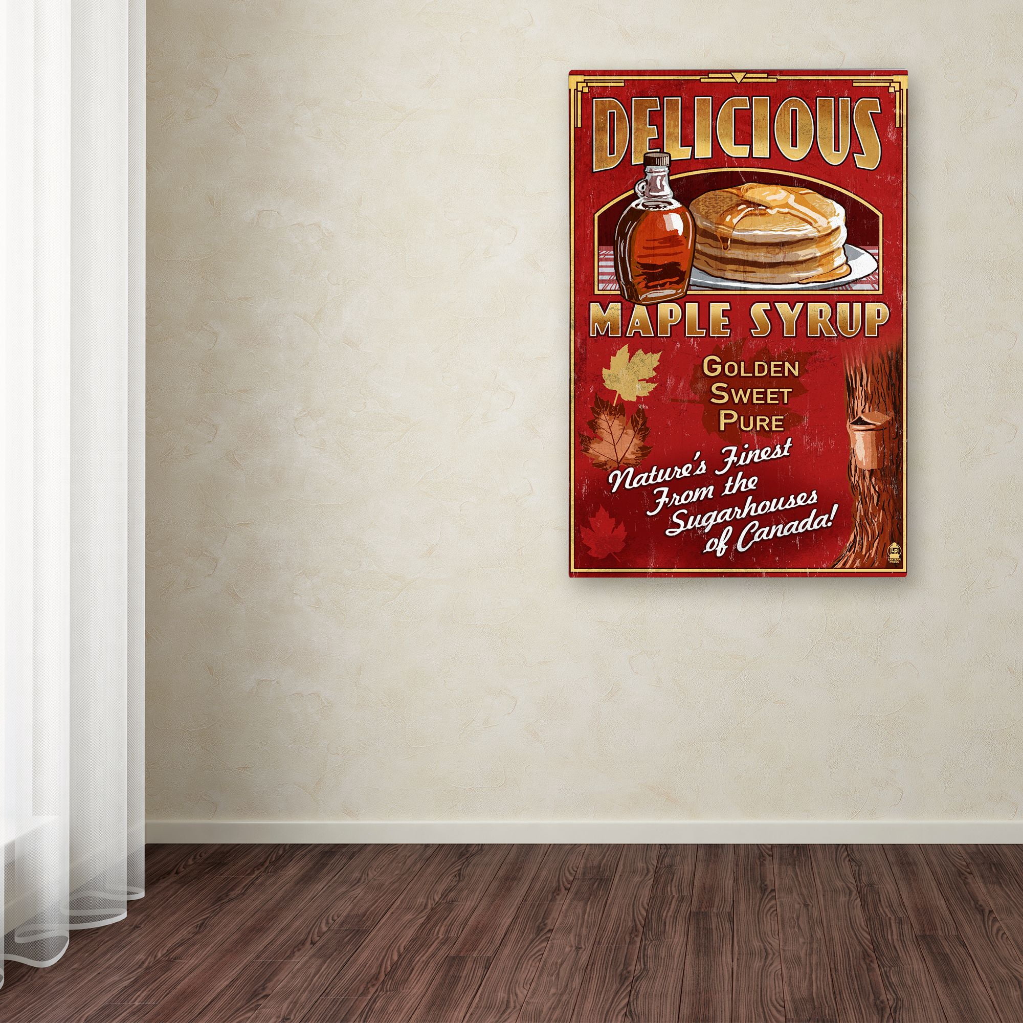 Lantern Press 'Pancakes' Canvas Art