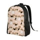 thumbnail image 2 of Easygdp Beagle Dog On Brown Mochila Versátil y Elegante: Comodidad, Almacenaje y Durabilidad para la Universidad, Trabajo, Viajes y Uso Diario, 2 of 8