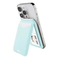 thumbnail image 2 of Wallet Cartera Magnetica Con Espejo Para Iphone Magsafe Celeste, 2 of 8