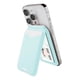 thumbnail image 2 of Wallet Cartera Magnetica Con Espejo Para Iphone Magsafe Celeste, 2 of 8