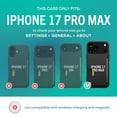 thumbnail image 5 of Smartish® iPhone 17 Pro Max Wallet Case - Wallet Slayer Vol. 1 [Slim + Protective] Credit Card Holder - Drop Tested Flip Hidden Card Slot Cover For Apple iPhone 17 Pro Max - Blues on The Green, 5 of 9