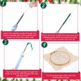 thumbnail image 4 of Set de posavasos Yaomiao Christmas con forma de punzón, 6 unidades, con herramientas, 4 of 7