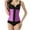 Purple, variant on Abomasnow Waist Trainer for Women Underbust Waist Cincher Tummy Control Long Torso Shapewear Corset Sport Girdle Hourglass Body Shaper on Clearance