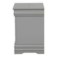 thumbnail image 3 of Furniture of America Vrai Modern 2-Drawer Nightstand, Gray, 3 of 8
