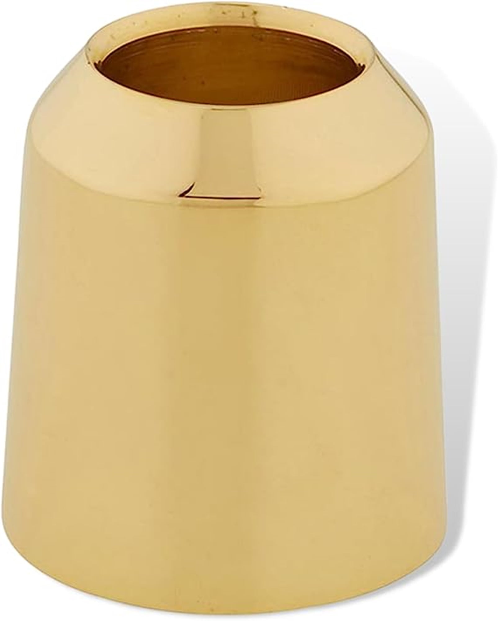 Solid Brass Candle Follower, Church Supplies, 7/8 Inch Diameter