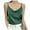 Green, variant on Busydd Womens Tank Tops S-3XL Trendy Comfortable Satin Camisole Tops Casual Solid Color V Neck Sleeveless Straps Shirts Summer Soft Versatile Tank Top for Women