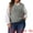 Gray, variant on Women's Plus Size V Neck Knit Sweater Vest 3X Pink