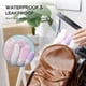 thumbnail image 4 of Neceser de viaje 5 uds. Neceser transparente bolsa de líquido de seguridad para aeropuerto 100% impermeable 20x22cm (negro), 4 of 5