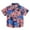 M201 Navy, variant on Tfken Summer T-Shirts For Boys Print Lapel Neck Short Sleeve Shirts Casual Daily Wear Teen Comfortable Shirts Blue Size 18-24 Months