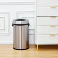 thumbnail image 3 of Large 65L/17 Gallon Stainless Steel Swing Top Kitchen Trash Can – Commercial-Grade, Heavy Duty, Fingerprint-Proof Recycling Bin for Home, Office, Restaurant, Indoor or Outdoor Use, 3 of 93