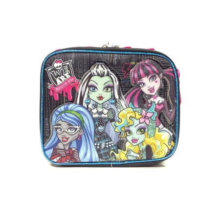 

Lunch Bag - Monster High - Fashion Black Kit Case New 116426