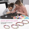 thumbnail image 3 of MesaSe Soft Pottery Beads Kit Muti Colors Boho Polymer Clay Beads For DIY Necklace Bracelet Creative Children Jewelry Making, 3 of 3