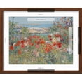 thumbnail image 5 of Art.com Celia Thaxter's Garden, Isles of Shoals, Maine, 1890 Giclee Print by Childe Hassam, Brown Frame Wall Art, 21" x 17", 5 of 5
