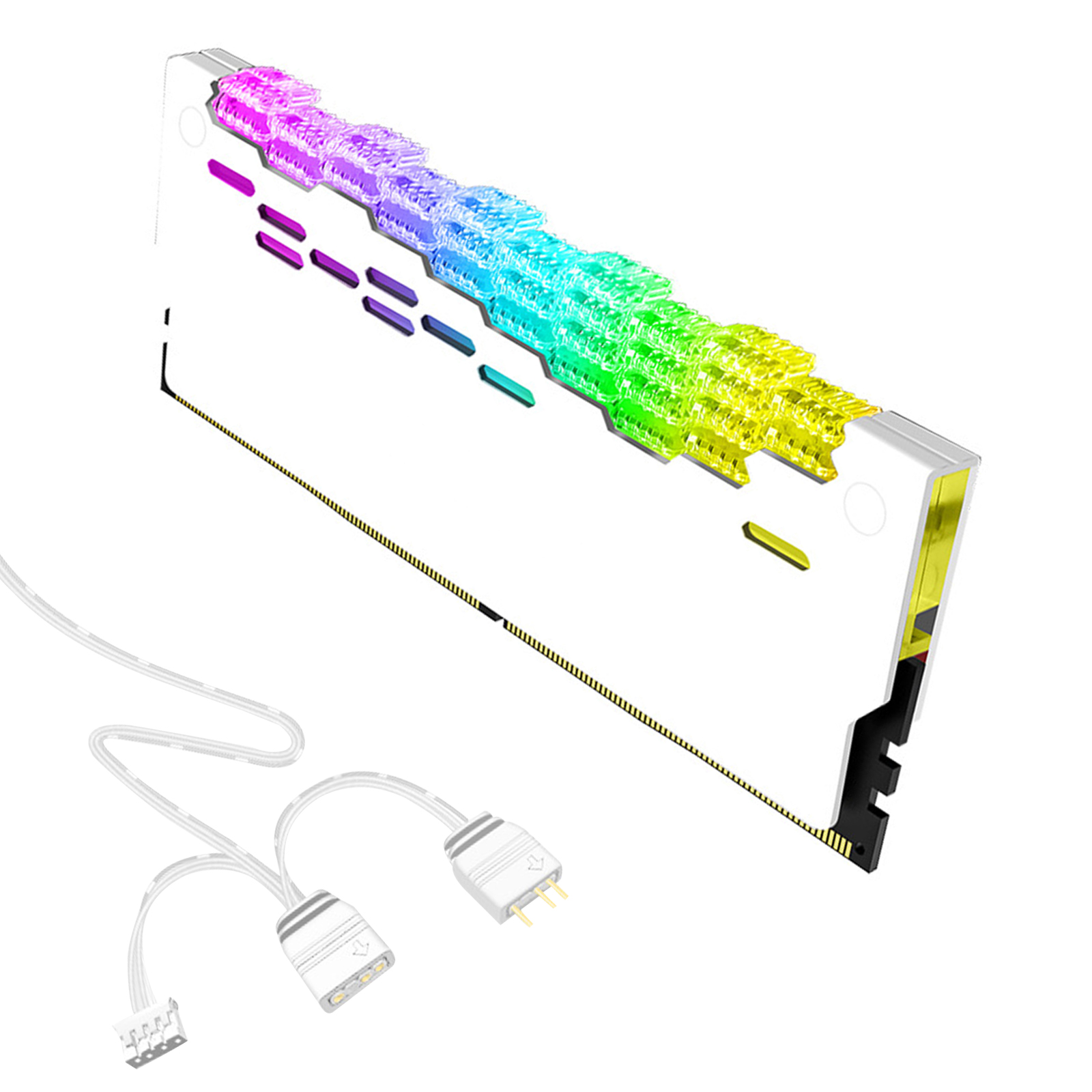 5V ARGB RAM Heatsink Desktop Computer Memory Heat Spreader Cooler