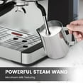 thumbnail image 5 of Espresso Machine with Grinder, 15 Bar Expresso Coffee Machines with Milk Frother Steam Wand, Professional Coffee Maker with Removable Water Tank, Cappuccino & Latte Machine for Home, 5 of 6