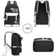 thumbnail image 3 of Mochila Asge para niños y mujeres en nylon negro, 3 of 6