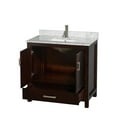 thumbnail image 6 of Wyndham Collection Wcs141436sunsmxx Sheffield 36" Free Standing Single Basin Vanity Set -, 6 of 7