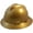 Gold, variant on MSA V-Gard One-Touch Suspensions Full Brim Hard Hats - Hi Viz Orange