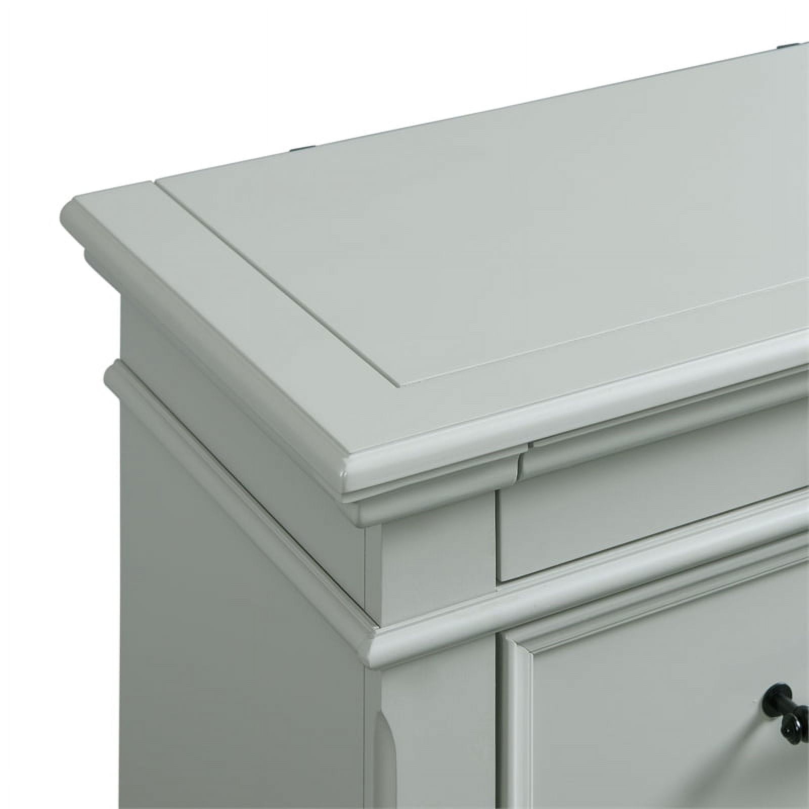 Picket House Furnishings Brooks 9-Drawer Dresser in Gray