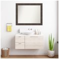 thumbnail image 7 of Amanti Art Custom Wall and Bathroom Mirror (32.5 x 39.5 in.), Rustic Pine Brown Frame, 7 of 7